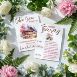 Cabin Crew voor ik DO! Weekend Meidenavakantie Kaart