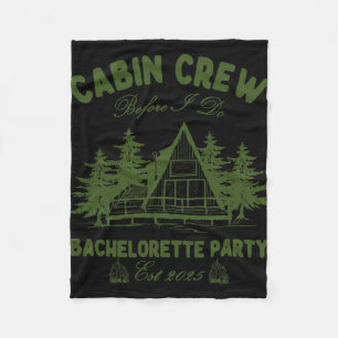 Cabin Crew Voor Ik Kamp Bach Bachelorette Deel Fleece Deken
