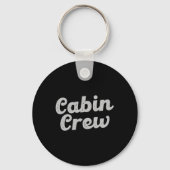 Cabin Crew Vrienden Familie Mountain Vakantie Cabi Sleutelhanger (Voorkant)