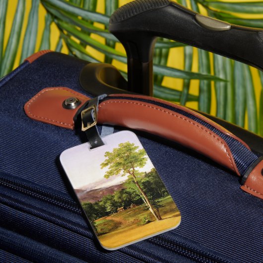 Cabin de Bossen, New Hampshire, Bagagelabel (Voorkant Insitu 1)