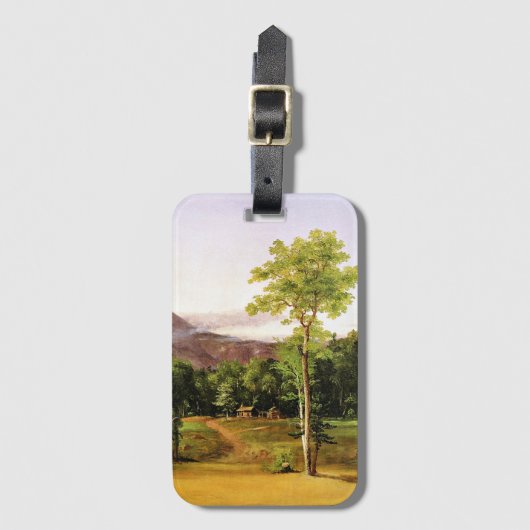 Cabin de Bossen, New Hampshire, Bagagelabel (Voorkant (verticaal))