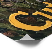 Cabin Dweller: Een wasbeer's nacht baars Poster (Hoek)