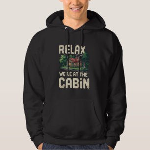 Cabin eigenaar Camping Glamping Outdoor Vakantie B Hoodie
