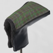 Cabin Forest Green Tartan Golfheadcover (3/4 voorkant)