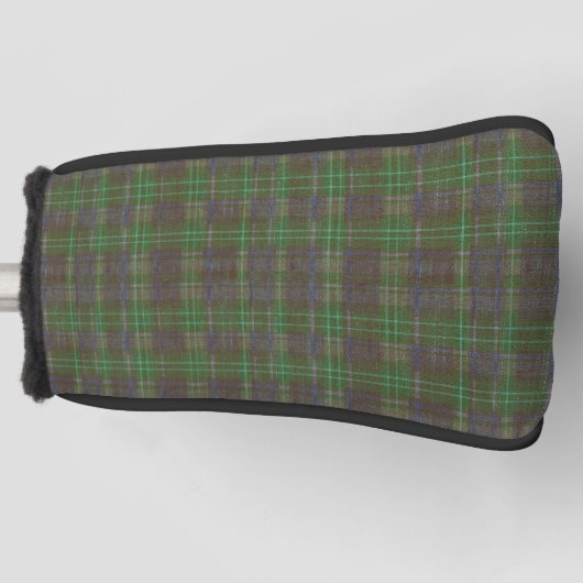 Cabin Forest Green Tartan Golfheadcover (Voorkant)
