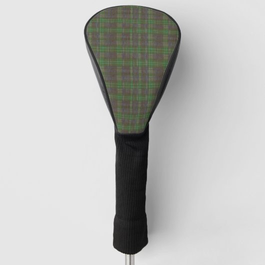 Cabin Forest Green Tartan Golfheadcover (Voorkant)