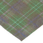 Cabin Forest Green Tartan Korte Tafelloper (Hoek)