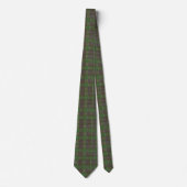 Cabin Forest Green Tartan Stropdas (Voorkant)