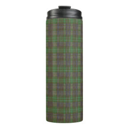 Cabin Forest Green Tartan Thermosbeker