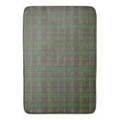 Cabin Forest Groen Tartan Badmat (Voorkant Verticaal)
