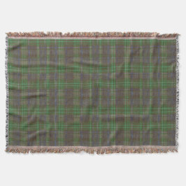 Cabin Forest Groen Tartan Deken
