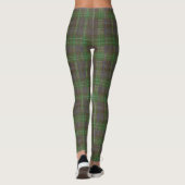 Cabin Forest Groen Tartan Leggings (Achterkant)