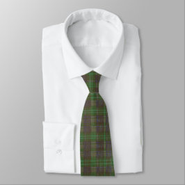 Cabin Forest Groen Tartan Stropdas
