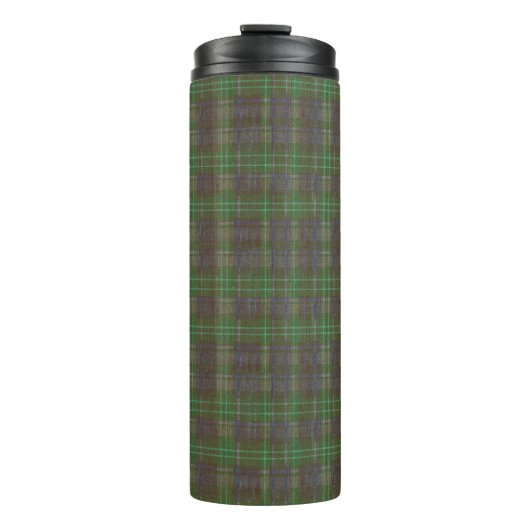 Cabin Forest Groen Tartan Thermosbeker (Voorkant)