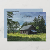 Cabin Houghton Michigan Briefkaart (Voorkant / Achterkant)