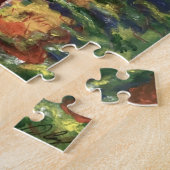 Cabin in Bossen puzzel (Zijkant)