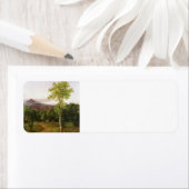 Cabin in de Bossen, New Hampshire door Thomas Cole Etiket (Insitu)