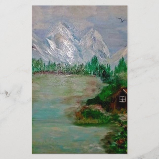 CABIN IN DE MOUNTAIN (Voorkant)