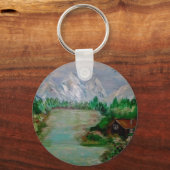 CABIN IN DE MOUNTAIN SLEUTELHANGER (Voorkant)