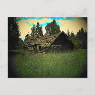 Cabin in the Field beroemd gemaakt door Djoneill Briefkaart