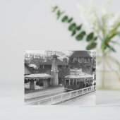Cabin John Streetcar, jaren dertig Briefkaart (Staand voorkant)