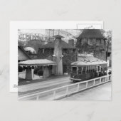 Cabin John Streetcar, jaren dertig Briefkaart (Voorkant / Achterkant)
