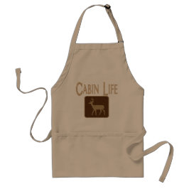 Cabin Life Apron Standaard Schort