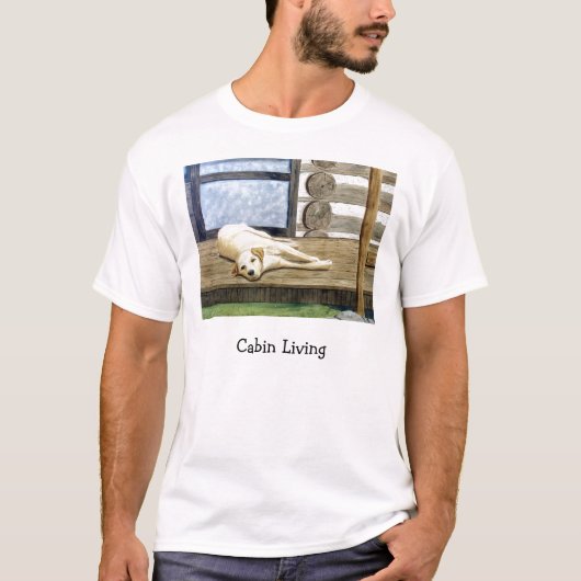 Cabin Living T-Shirt (Voorkant)