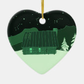 Cabin Love ornament (Voorkant)