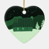 Cabin Love ornament (Achterkant)