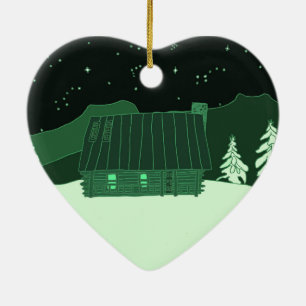 Cabin Love ornament