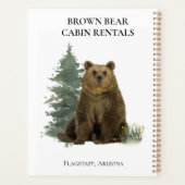 Cabin Mountain Home Afspraak STR Planner (Achterkant)