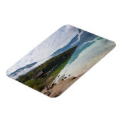 Cabin naast het Bohinj-meer in Slovenië Magneet (Linkerzijde)