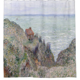 Cabin of the Customs Watch van Claude Monet Douchegordijn