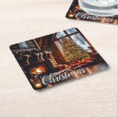 Cabin Onderzetters | Scène 1 (Schuin)