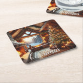 Cabin Onderzetters | Scène 11 (Schuin)