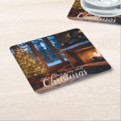 Cabin Onderzetters | Scène acht (Schuin)