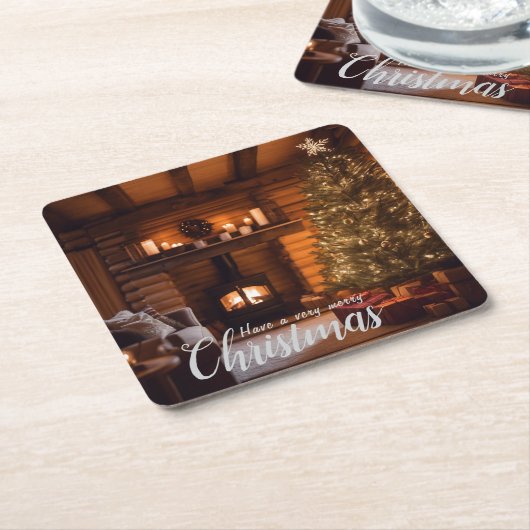 Cabin Onderzetters | Scène negen (Schuin)