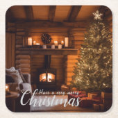 Cabin Onderzetters | Scène negen (Voorkant)