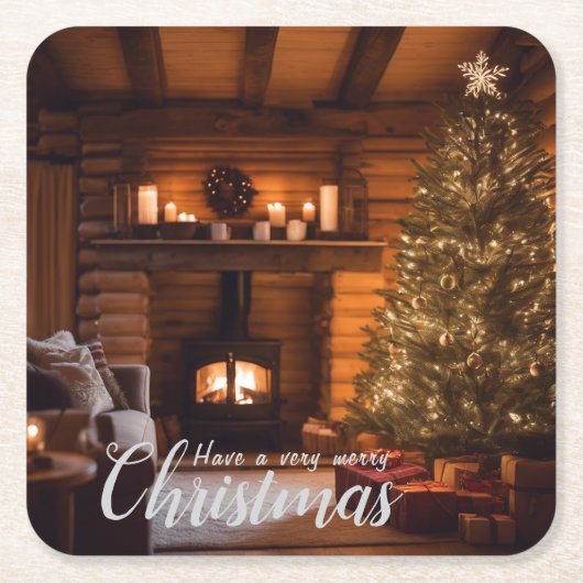 Cabin Onderzetters | Scène negen (Voorkant)