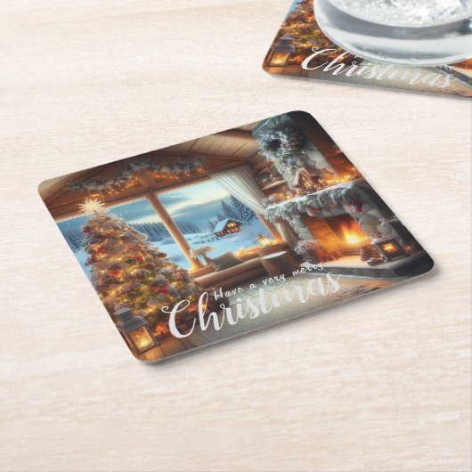 Cabin Onderzetters | Scène twaalf (Schuin)