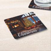 Cabin Onderzetters | Scène twee (Schuin)