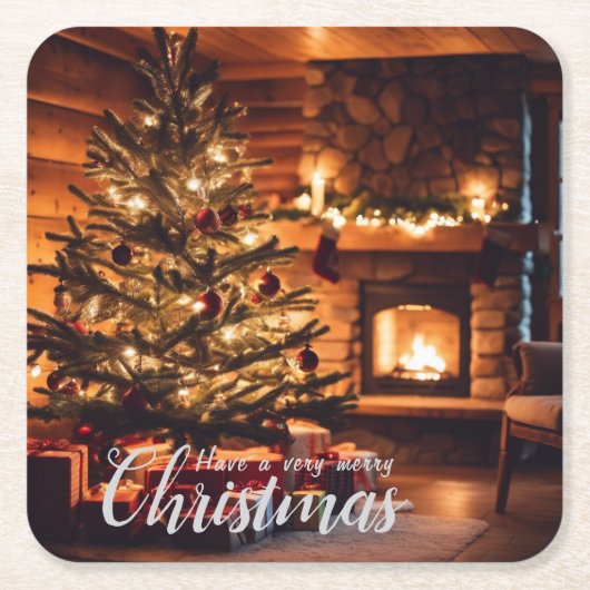 Cabin Onderzetters | Scène vier (Voorkant)