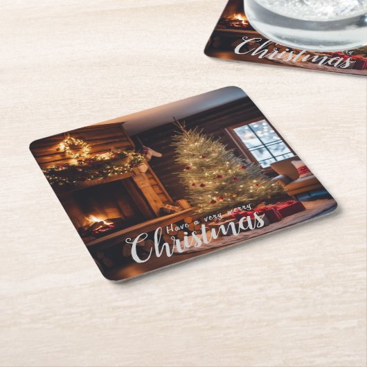 Cabin Onderzetters | Scène vijf (Schuin)