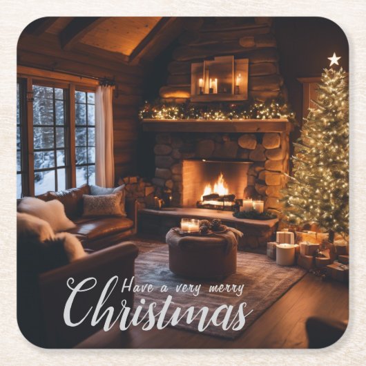 Cabin Onderzetters | Scène zeven (Voorkant)