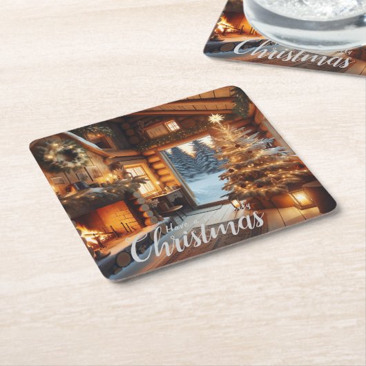 Cabin Onderzetters | Zesde scène (Schuin)