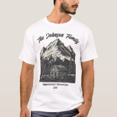 Cabin & Peaks aangepaste familie reünie T-shirt (Voorkant)