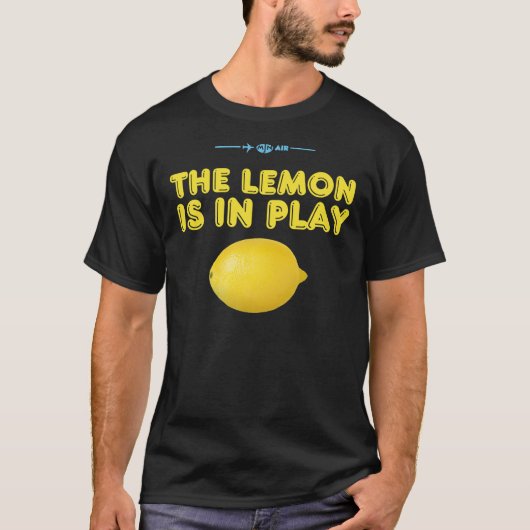 Cabin Pressure - the travelling lemon is in play  T-shirt (Voorkant)