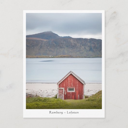 Cabin Ramberg Lofoten Briefkaart (Voorkant)