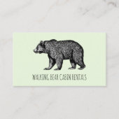 Cabin Rentals Visitekaartjes (Voorkant)